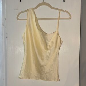 Nasty gal- yellow One-Shoulder Women's Top- size 4